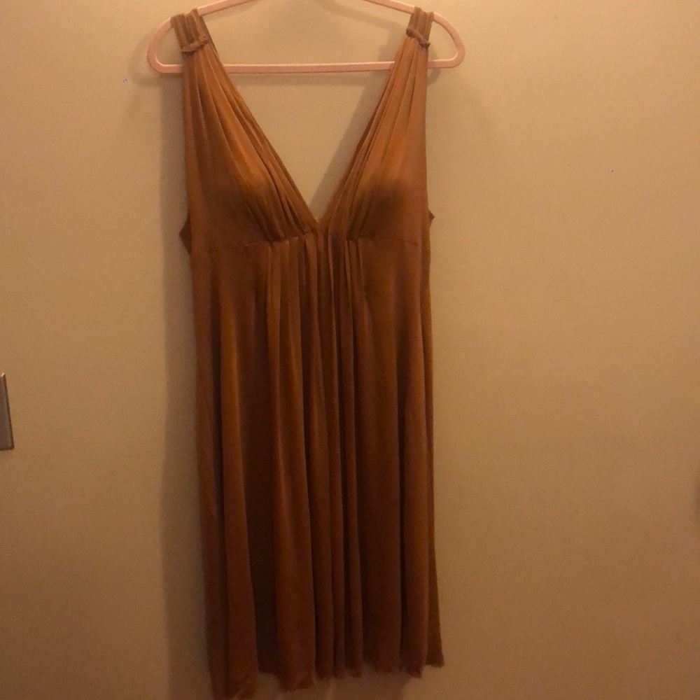 Alberta Feretti silk goddess dress